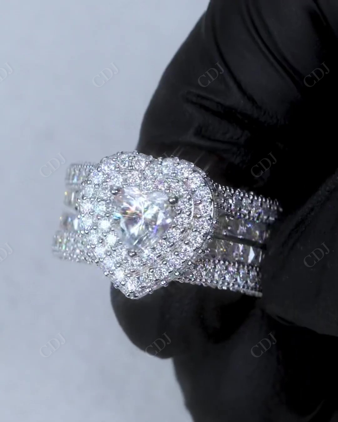 Iced Out Moissanite Diamond Pendant hip hop jewelry CustomDiamJewel   