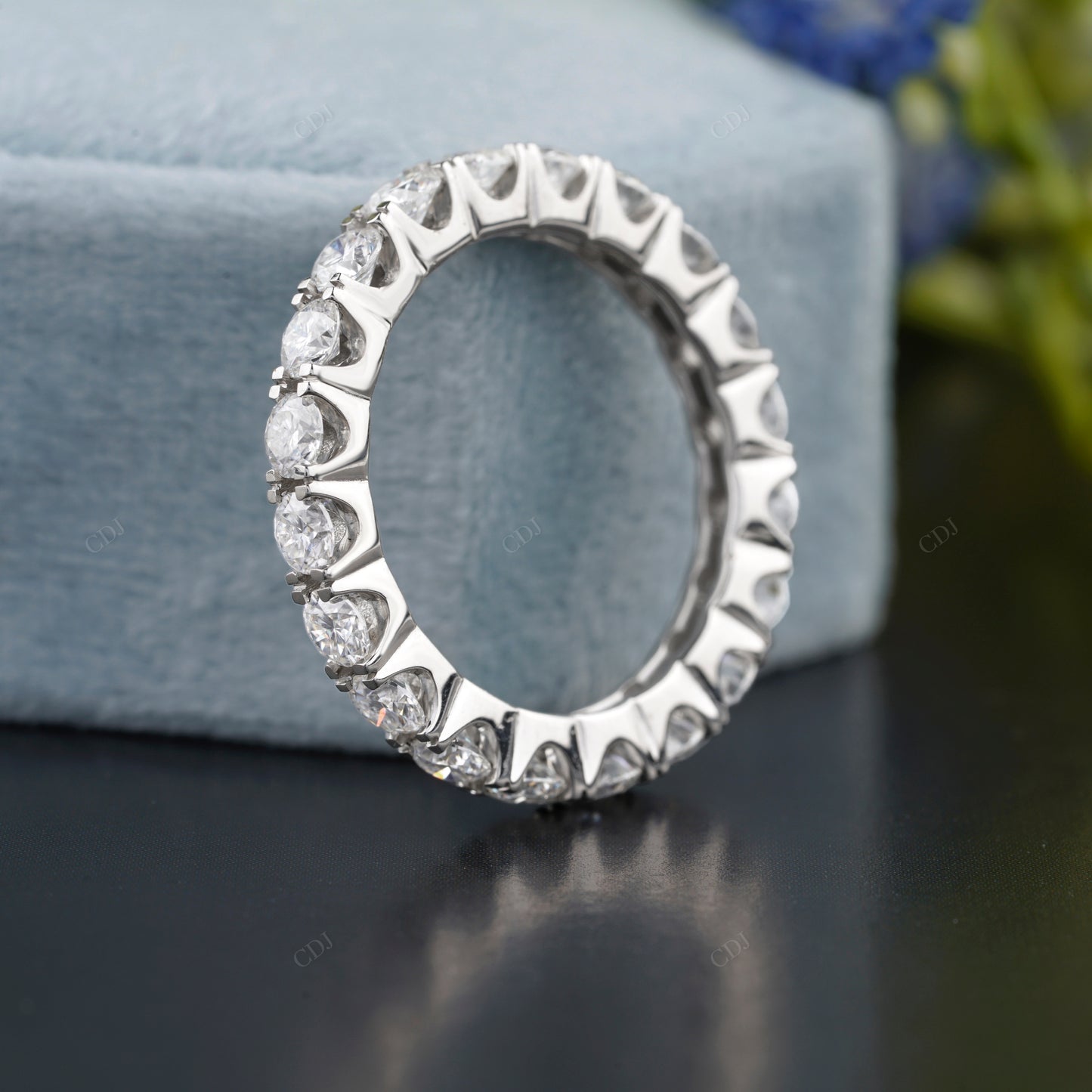 Lab-Grown Diamond Full Eternity Band