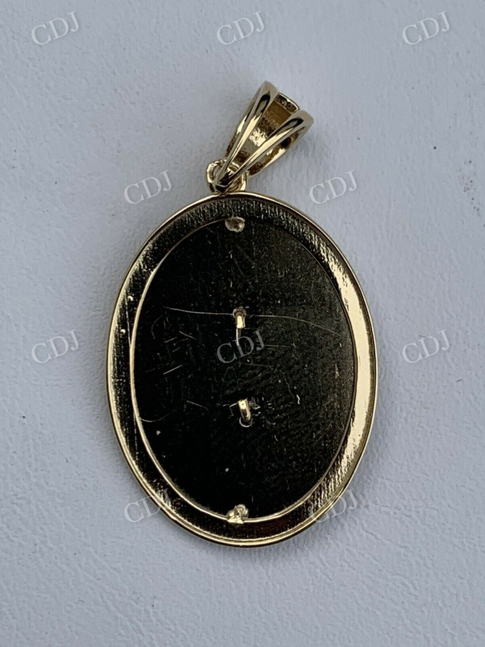 14K Gold Jesus Medallion Mens Pendant  customdiamjewel   