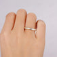 0.16CTW Channel Set Lab Grown Diamond Stackable Ring  customdiamjewel   