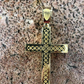 Solid 925 Silver Large Cross Men’s Pendant  customdiamjewel   