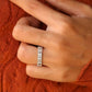 1.54CT Baguette and Round Natural Diamond Wedding Band  customdiamjewel   