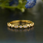 Pavé Lab-Grown Diamond Gold Band