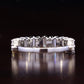 Baguette and Round 1.54CTW Lab grown diamond Wedding Band  customdiamjewel   