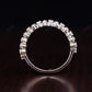 1.54CT Baguette and Round Natural Diamond Wedding Band  customdiamjewel   