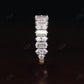 1.54CT Baguette and Round Natural Diamond Wedding Band  customdiamjewel   