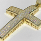 Solid 925 Silver Large Cross Men’s Pendant  customdiamjewel   