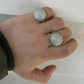 Iced Out Octagon Hip Hop Ring  customdiamjewel   