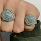 Iced Out Octagon Hip Hop Ring  customdiamjewel   