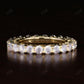 1.68CT Round Cut Real Diamond Full Eternity Wedding Band  customdiamjewel   