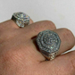 Iced Out Octagon Hip Hop Ring  customdiamjewel   