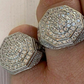 Iced Out Octagon Hip Hop Ring  customdiamjewel   