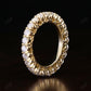 1.68CT Round Cut Real Diamond Full Eternity Wedding Band  customdiamjewel   