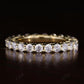 Eternity Round lab grown diamond 1.68CTW wedding band woman  customdiamjewel   