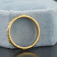 Star Pattern Gold Diamond Wedding Band
