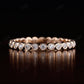 Full Eternity Bezel Set 0.45CTW lab grown diamond band  customdiamjewel   