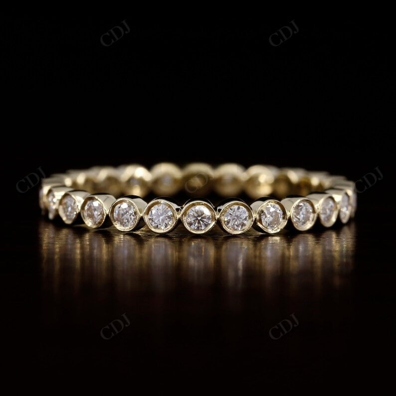 Full Eternity Bezel Set 0.45CTW lab grown diamond band  customdiamjewel   