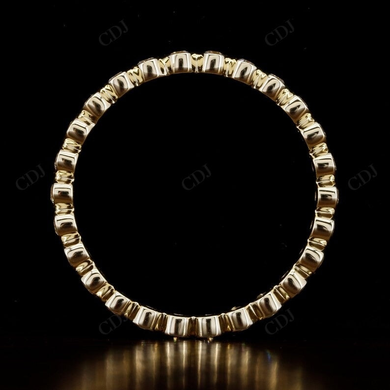 Full Eternity Bezel Set 0.45CTW lab grown diamond band  customdiamjewel   