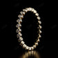 Full Eternity Bezel Set 0.45CTW lab grown diamond band  customdiamjewel   