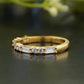 Baguette & Round Lab Grown Diamond Band