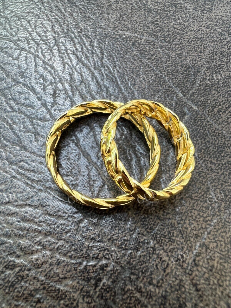 6mm Cuban Plain Wedding Band Ring  customdiamjewel   