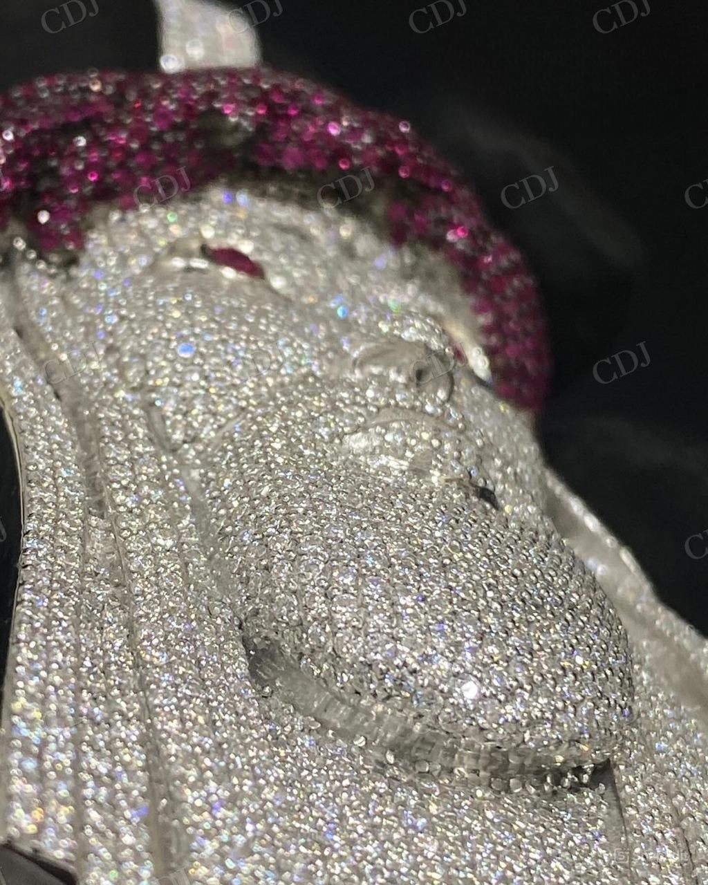 Luxurious Hip Hop Iced out Jesus Pendant hip hop jewelry CustomDiamJewel   