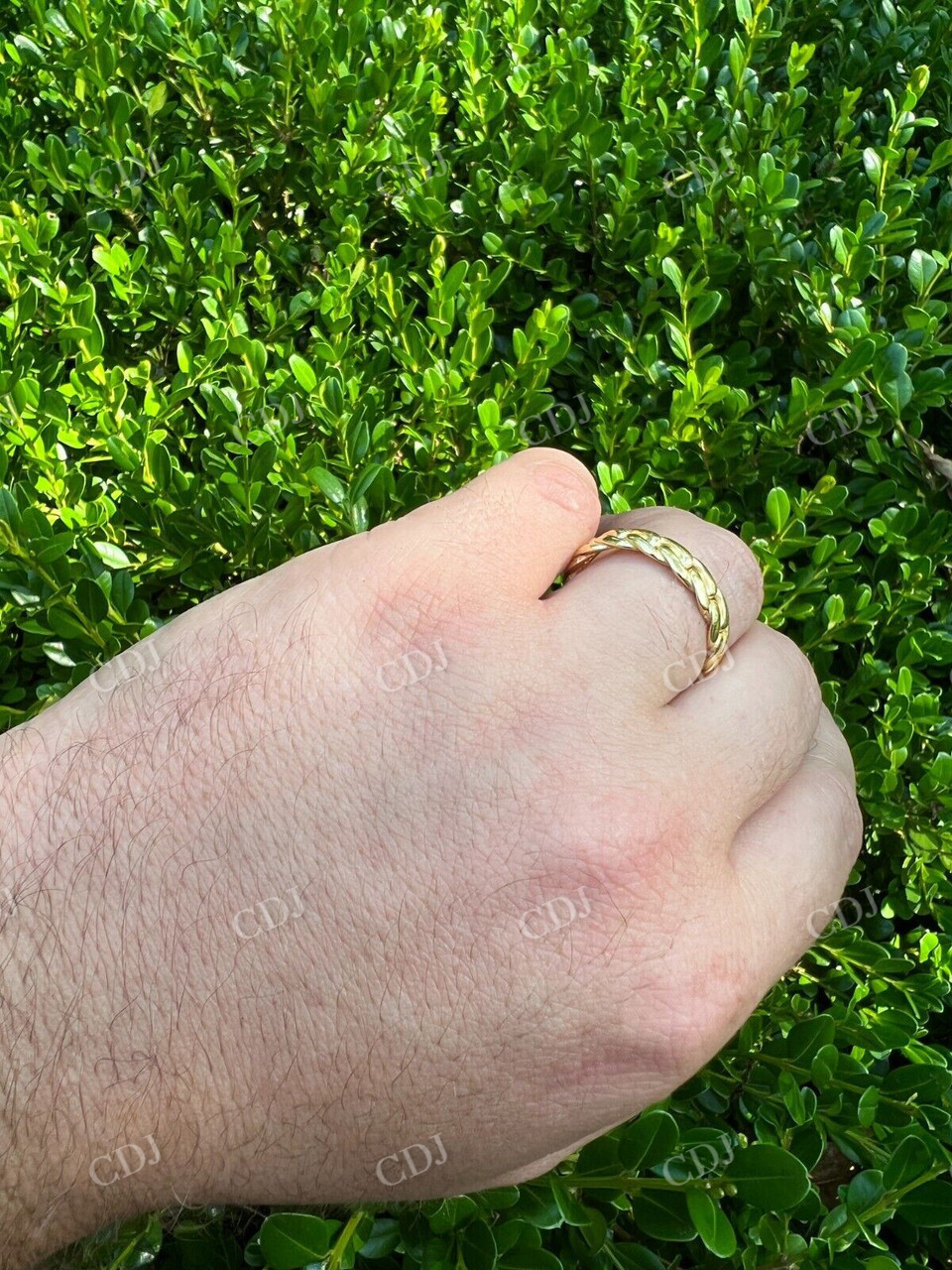 6mm Cuban Plain Wedding Band Ring  customdiamjewel   