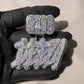 Big Letter Hip Hop 925 Sterling Silver Custom Moissanite Pendant hip hop jewelry CustomDiamJewel   