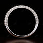 0.658CT Round Cut Real Diamond Half Eternity Wedding Band  customdiamjewel   