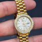 Moissanite Yellow Dial Bezel Set Rolex Watch customdiamjewel
