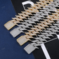 Premium Quality 30mm Iced Out Spiked Cuban Chain hip hop jewelry CustomDiamJewel