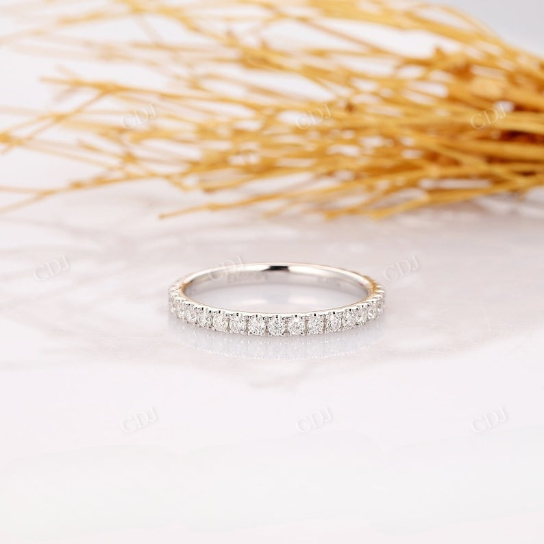 0.41CTW Pave Set 3/4 Eternity Natural Diamond Wedding Band Wedding Band customdiamjewel   