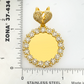 2.30 CTW Broken Heart Picture Pendant hip hop jewelry CustomDiamJewel