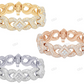 Classic Iced Out Infinity Links Cuban Mens Bracelet hip hop jewelry customdiamjewel