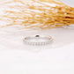 0.41CTW Pave Set 3/4 Eternity Natural Diamond Wedding Band Wedding Band customdiamjewel   