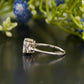 Oval Side Stone Lab-Grown Diamond Ring