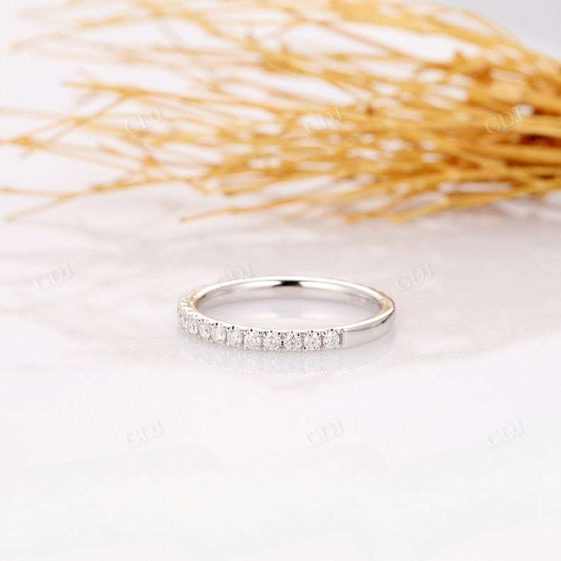 0.41CTW Pave Set 3/4 Eternity Natural Diamond Wedding Band Wedding Band customdiamjewel   