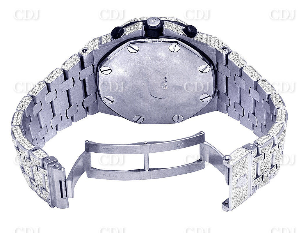 Luxurious Hip Hop AP Chrono Wrist watch customdiamjewel