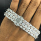 Hand Set Iced out Moissanite AP Chrono Watch customdiamjewel