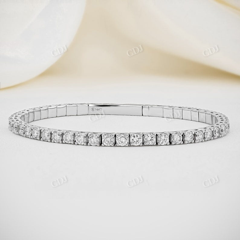 1.50CT Tennis Bangle Natural Diamond Bracelet tennis bracelet customdiamjewel   