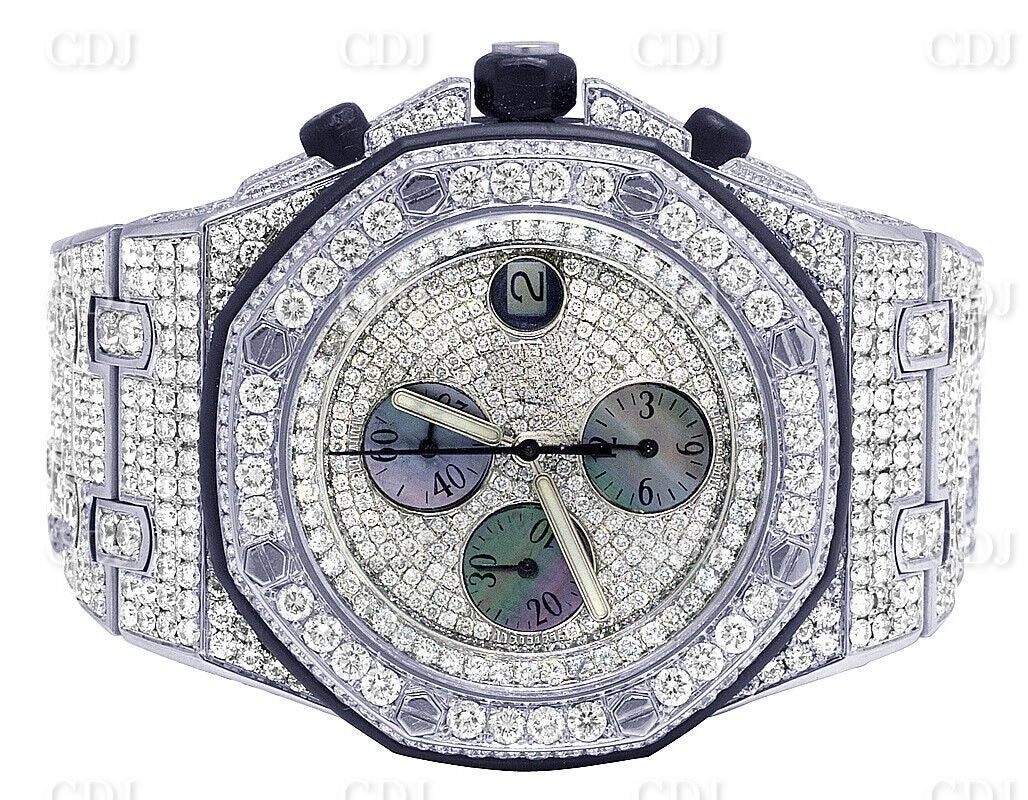 Luxurious Hip Hop AP Chrono Wrist watch customdiamjewel