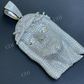 Fully Iced Jesus Piece Diamond Pendant For Men  customdiamjewel   