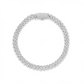 14K Yellow Gold Mossanite Cuban Link Bracelet For Men CustomDiamJewel