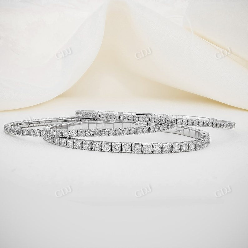 1.50CT Tennis Bangle Natural Diamond Bracelet tennis bracelet customdiamjewel   
