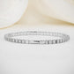 Round Cut Lab Grown Diamond Tennis Bangle Bracelet  customdiamjewel   