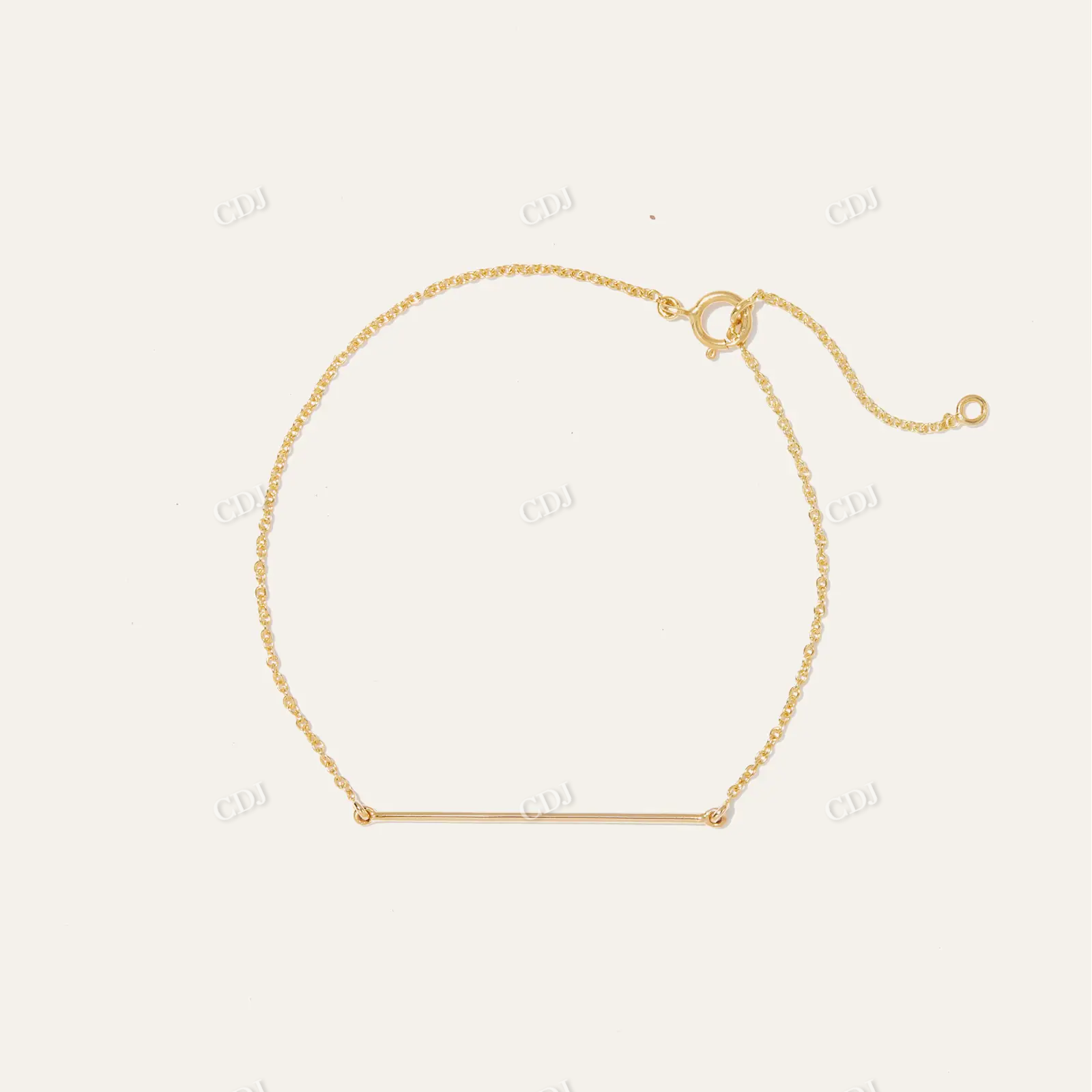 Luxury Gold Lariat Women's Bracelet hip hop jewelry customdiamjewel