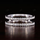 0.50CT Round Cut Natural Diamond Enhancer Art Deco Wedding Band  customdiamjewel   