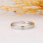 Channel Set 0.16CTW Round Diamond Half Eternity Wedding Band  customdiamjewel   