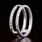 0.50CT Round Cut Natural Diamond Enhancer Art Deco Wedding Band  customdiamjewel   