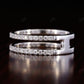 0.50CT Round Cut Natural Diamond Enhancer Art Deco Wedding Band  customdiamjewel   